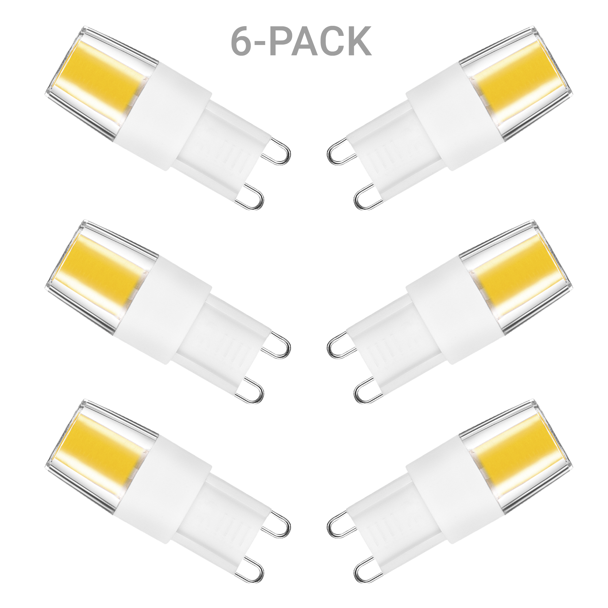 6-pack G9, led 2.2W